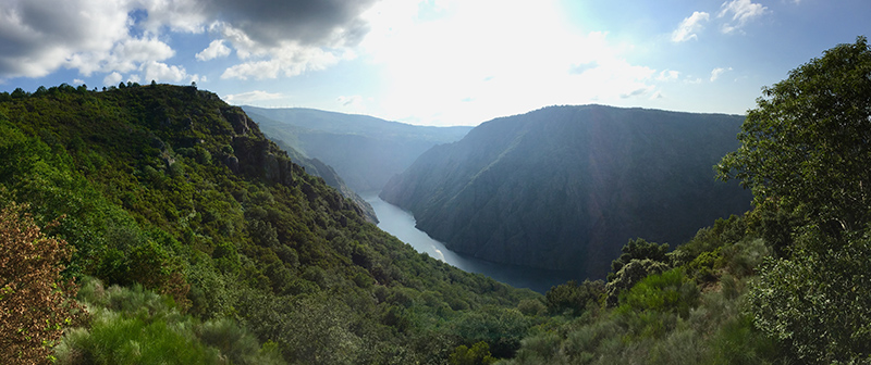 Atardecer en el cañón