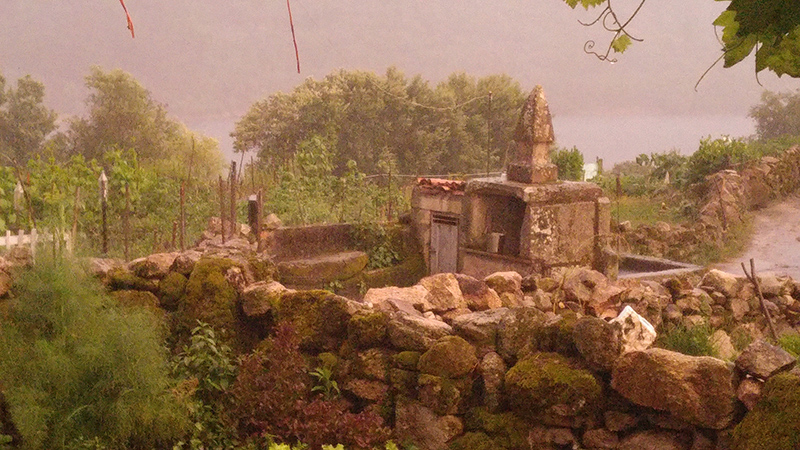 Extraño color de tormenta